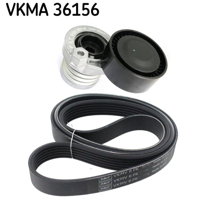 Kit de courroie d'accessoire (Courroie d’alternateur) SKF ref. VKMA 36156